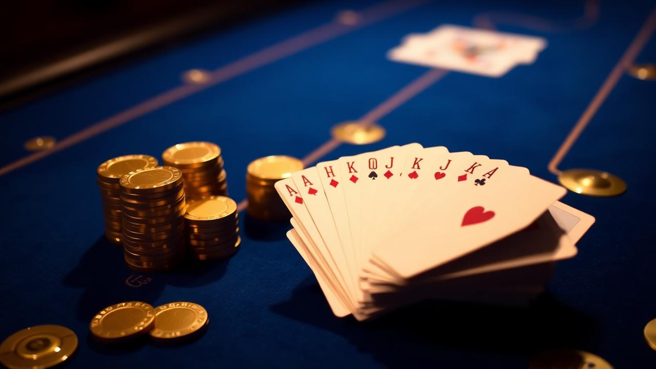 Blackjack-bord i forest green – det internationella casinots typiska estetik